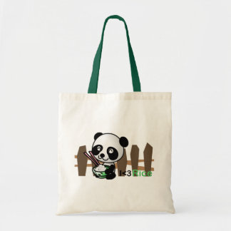 Tela Bolso de la panda del arroz