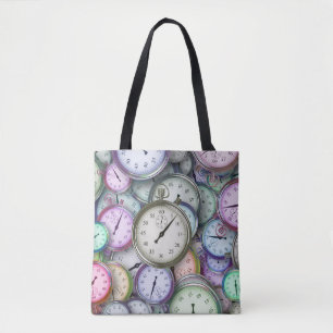 Tela bolso de la pieza de tiempo