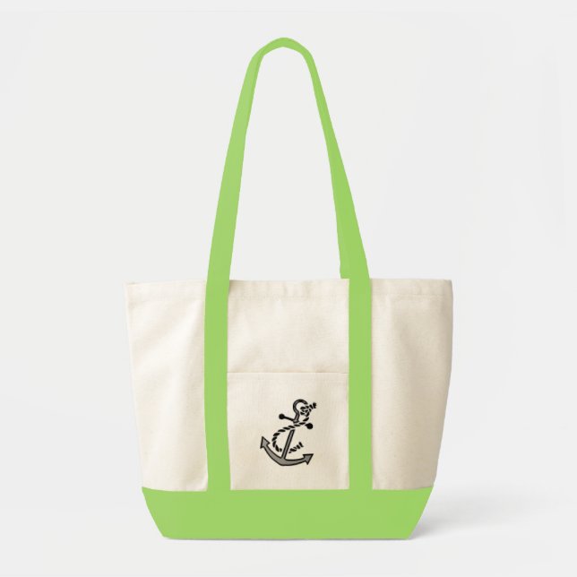 Tela Bolso de la playa del ancla (Frente)