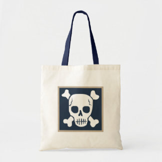 Tela Bolso de la playa del cráneo