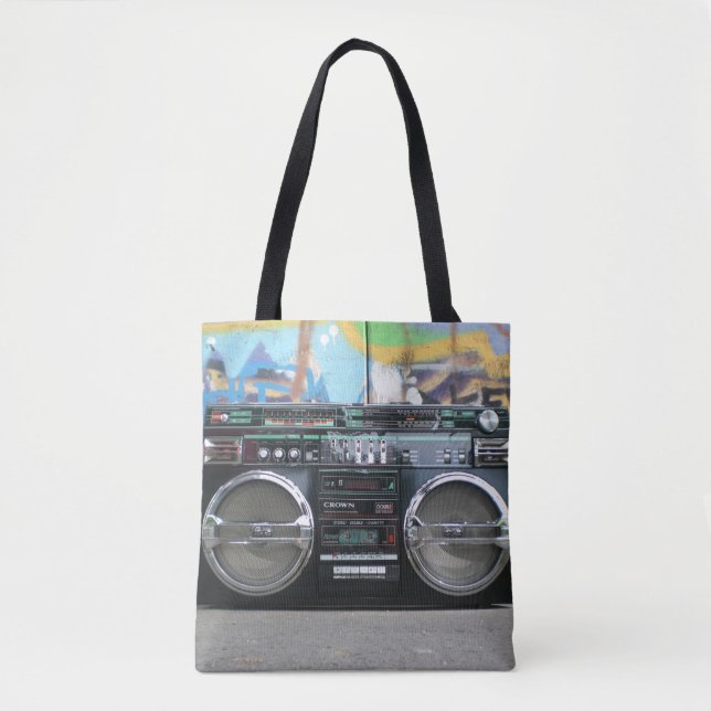 Tela Bolso de la radio del equipo estéreo portátil de (Anverso)