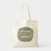Bolso de la recepción de la boda de la acuarela de