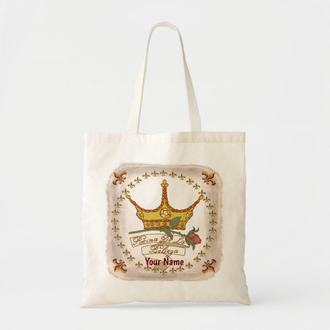 Tela Bolso de la Reina de Belleza de España (Frente)