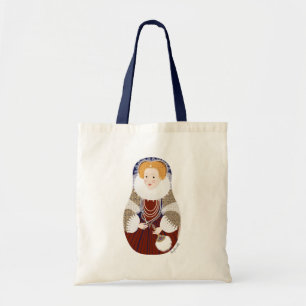Tela Bolso de la reina Elizabeth I Matryoshka de