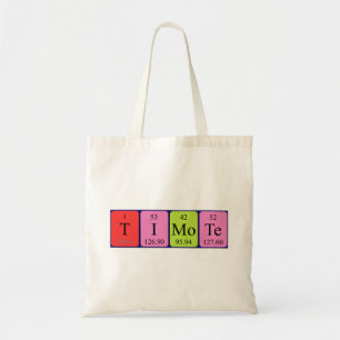 Tela Bolso de la tabla periódica Timote