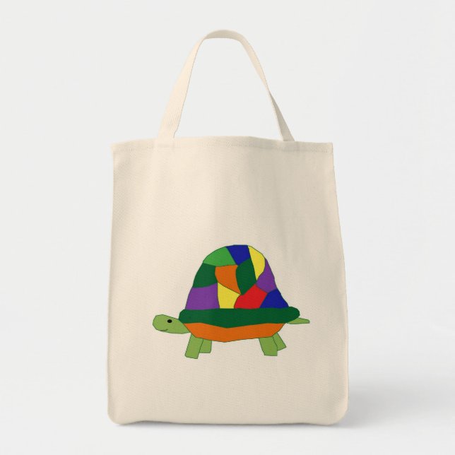 Tela Bolso de la tortuga del arco iris (Frente)