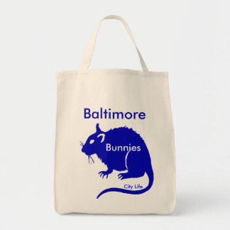 Tela Bolso de la vida de ciudad de las ratas de los