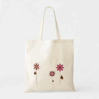 Tela Bolso de las flores