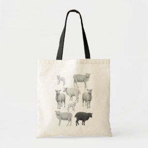 Tela Bolso de las ovejas negras