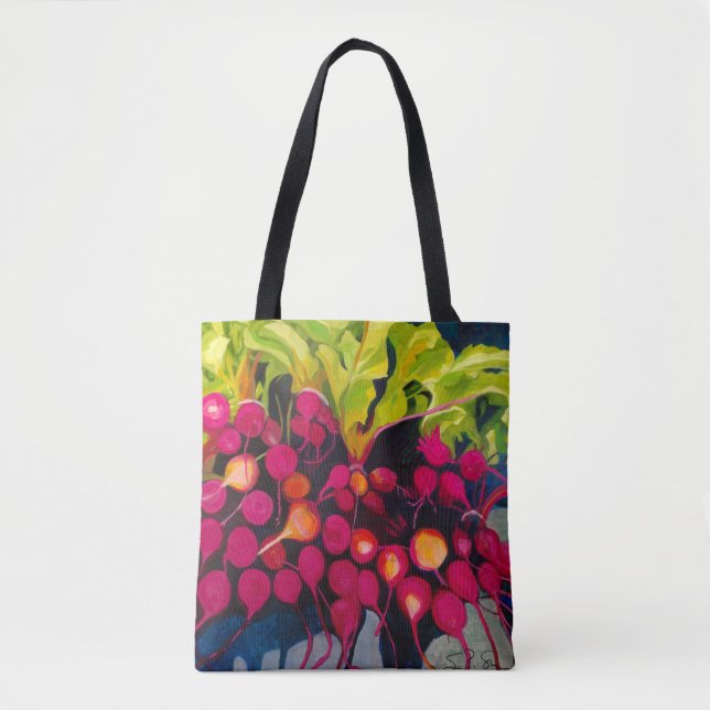 Tela Bolso de las pinturas del Veggie (Anverso)