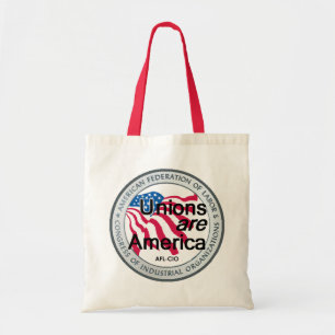 Tela Bolso de las uniones del Día del Trabajo
