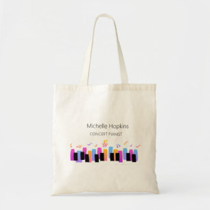 Tela Bolso de llaves de piano personalizadas para maest