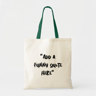 Tela Bolso de lona con broma interna personalizada