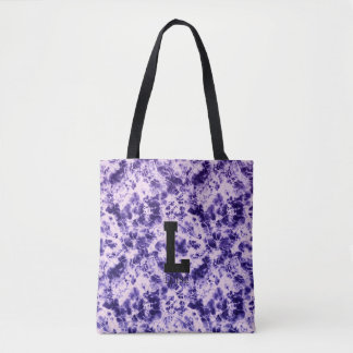 Tela Bolso de lona con monograma de teñido personalizad