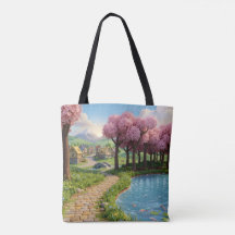 Bolso de lona de estética moderna para diario