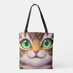 Tela Bolso de lona de estética moderna para diario