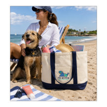 Bolso de lona de verano costero Snorkel Pup