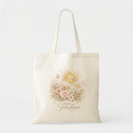 Tela Bolso de lona floral Hola Sol