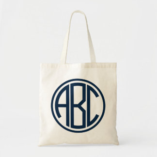 Tela Bolso de lona personalizado con monograma