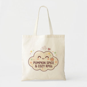Tela Bolso de lona Pumpkin Spice & Cozy RPGs