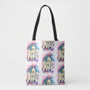 Tela Bolso de lona Sacré-Cœur Montmartre París