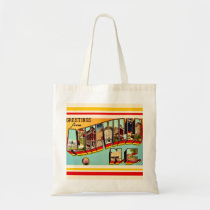 Tela Bolso de lona vintage Asheville NC