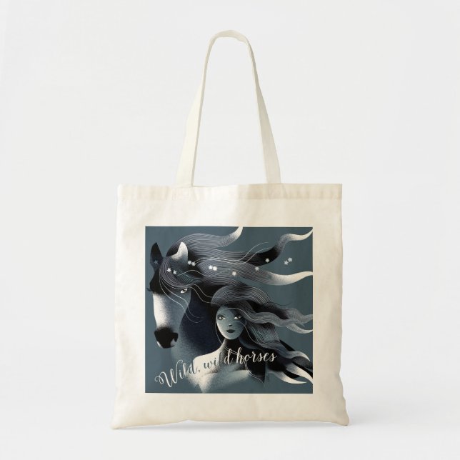 Tela Bolso de los caballos salvajes (Frente)