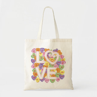Tela Bolso de los corazones de la conversación del amor