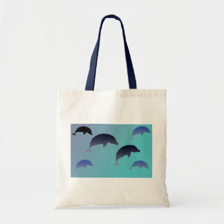 Tela Bolso de los delfínes del baile