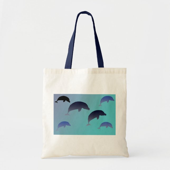 Tela Bolso de los delfínes del baile (Frente)