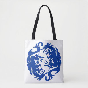 Tela bolso de los dragones redondos
