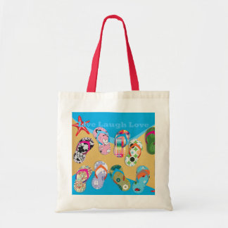 Tela Bolso de los flips-flopes