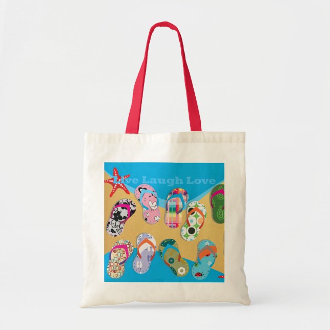 Tela Bolso de los flips-flopes (Frente)