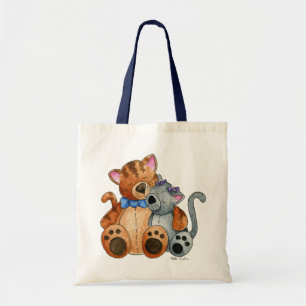 Tela Bolso de los gatitos de la abrazo