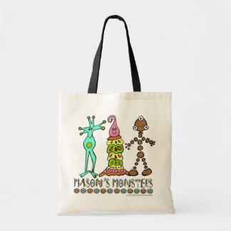 Tela Bolso de los monstruos del albañil
