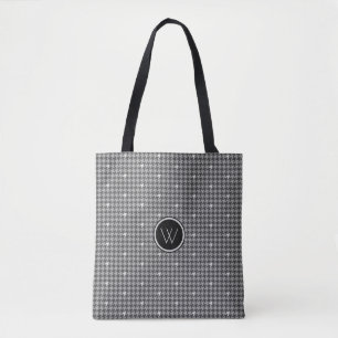 Tela Bolso de lunares con acento de plata gris