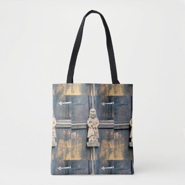 Tela Bolso de madera del hombre (Anverso)