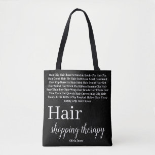 Tela Bolso de mano Accesorios para el cabello Terapia d