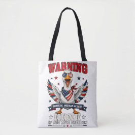Tela Bolso de mano Angry Goose 4 de Julio