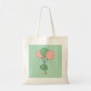Tela Bolso de mano azul menta lindo
