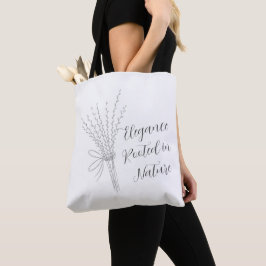 Tela Bolso de mano botánico Ramas Susurrantes