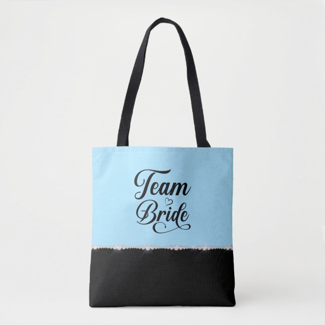 Tela Bolso de mano Chic Team Bride (Anverso)