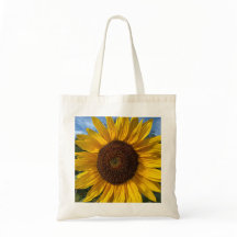 Bolso de mano clásico de girasol