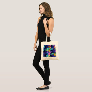 Tela Bolso de mano colorido