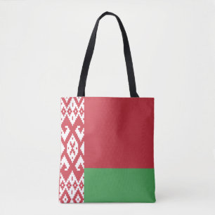 Tela Bolso de mano con bandera patriótica de Bielorrusi
