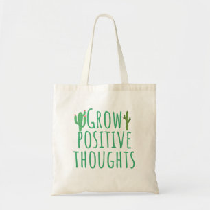 Tela Bolso de mano con cita motivadora
