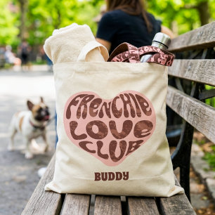 Tela Bolso de mano con corazón para mamá amante de Bull