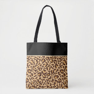 Tela Bolso de mano con estampado de animal