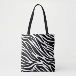 Tela Bolso de mano con estampado de cebra