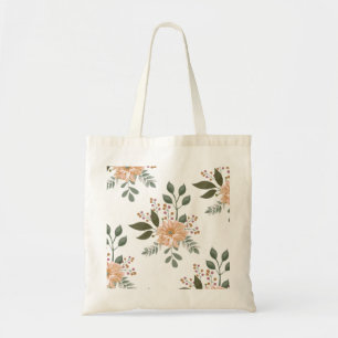 Tela Bolso de mano con estampado floral